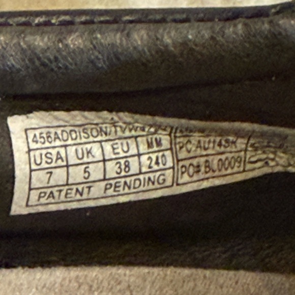 Women’s VIONIC Addison Orthoheel black leather slip on shoes- Size 7 - Picture 6 of 6